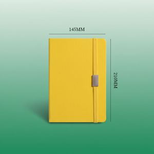 Promotion Personalised A5 Custom Leather Logo Printing Promotional Binding Elastic Strap Notebook for Business - Product Image 4