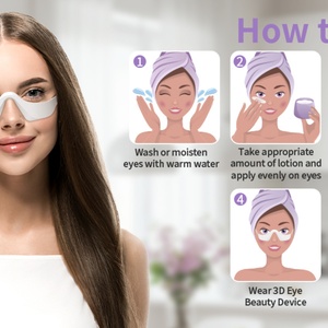 Advanced Hand Held 3D Eye Care Device Microcurrent Heating <b>Wireless</b> Electric Massager for Anti-Aging Dark Circles - Product Image 5