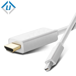 LJ alta velocidad 4K 60HZ Mini <span class=keywords><strong>DisplayPort</strong></span> <span class=keywords><strong>a</strong></span> <span class=keywords><strong>HDMI</strong></span> 1080p Cable de <span class=keywords><strong>audio</strong></span>/video completo 1080P - Product Image 3
