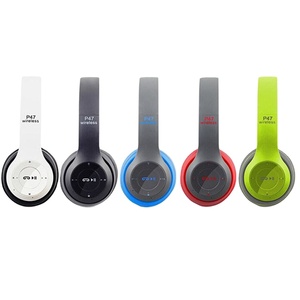 Usine P47 casque USB 3.5mm <span class=keywords><strong>Jack</strong></span> filaire écouteurs réglable Audifonos casque de jeu prise en charge carte SD écouteurs écouteurs - Product Image 1