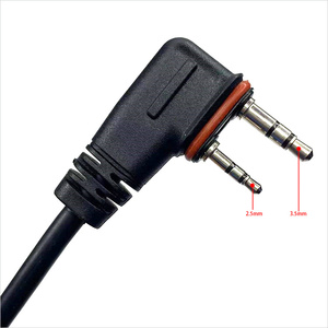 Tai Nghe Màu Đen Thụ Động Giảm Tiếng Ồn Mặt Đất Hỗ Trợ Tai Nghe Không Dây Walkie Talkie Tai Nghe Tai Nghe Cho ICOM IC-A25N Đài Phát Thanh IN-2000-I6 - Product Image 5