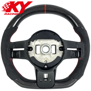 Volant personnalisé en fibre de carbone avec LED et indicateur de régime pour Mercedes Benz W206 W214 W223 C E S GLC CLE C260 E300 AMG GT 53 63 2021-2026 - Product Image 3