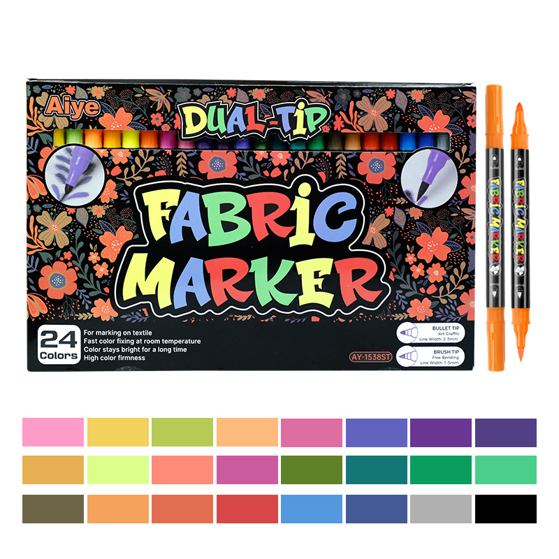 dual tip 24colors