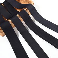 Bande élastique pour vêtements OEM d'usine, largeur personnalisée, ruban jacquard, bande élastique DIY, logo personnalisé, bande élastique pour ceinture de boxer pour homme
