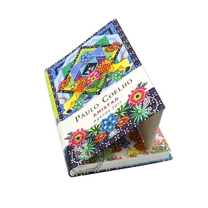 OEM डिजाइन रंग कस्टम प्रचारक उपहार रचनात्मक सुंदर समुद्भरण फूल नोटबुक और डायरी