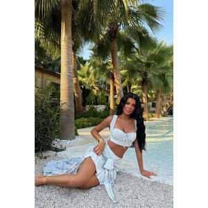 Conjunto de Dos Piezas de Moda Casual Niana, Top Holgado con Cuello de Solapa y Falda Corta, Ropa de Nueva Llegada - Product Image 4