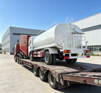 Camion-citerne à eau diesel d'occasion Sinotruk Howo de 10 000 litres en aluminium/acier au carbone, camion-citerne arroseuse 4x2 à vendre