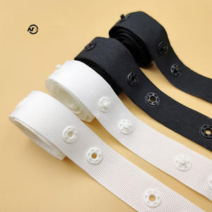 Bande de boutons-pression en nylon pour accessoires vestimentaires avec crochet, bouton à tige, fixation en plastique, pour vêtements de bébé <span class=keywords><strong>ou</strong></span> rideaux - Product Image 3