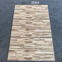 Briques murales en céramique 3D émaillées mates 200x400mm pour décoration extérieure de villas et hôtels, carreaux muraux en porcelaine antique pour extérieur