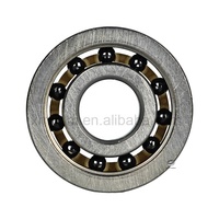 Waterproof Rodamientos Ruedas Patines 608 627 Inline Quad Speed Skate Overlap 11-Ball Si3N4 Black Hybrid Ceramic Bearing Scooter