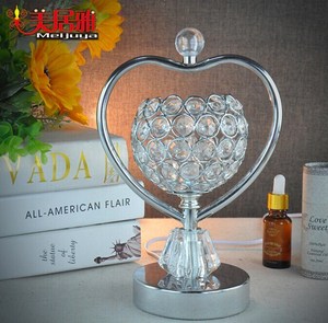 Chauffe-<span class=keywords><strong>bougie</strong></span> électrique 3d, pour l'intérieur, brûleur d'huile aromatique en cristal K9 - Product Image 2