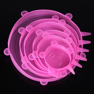 <span class=keywords><strong>Couvercle</strong></span> adaptable Housse en silicone Elastique alimentaire extensible Couvercles <span class=keywords><strong>micro</strong></span>-ondes frais Housse en silicone extensible <span class=keywords><strong>pour</strong></span> accessoires de cuisine - Product Image 3