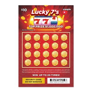 Règles du jeu de loterie personnalisées de style jeu rouge, conception d'icônes gagnantes, prix, loterie chanceuse, impression numérique - Product Image 2