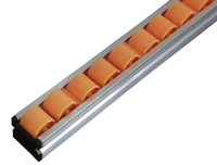 Nouvelle piste à roulettes en alliage d'aluminium 40*35mm avec roulement à billes et roues normales, capacité de charge de 100 kg