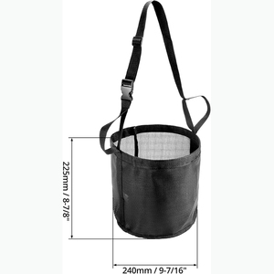 Free sample Horse Feed Bag Comfort Breathable Mesh Feed <b>Bucket</b> <b>Heavy</b> <b>Duty</b> Feed Bag with Adjustable Strap and Waterproof Bottom - Product Image 5