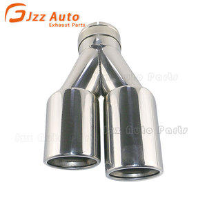 Autoteile Fabrik Großhandel Edelstahl Dual Heckrohr Düse Ponte ira De <span class=keywords><strong>Escape</strong></span> <span class=keywords><strong>2</strong></span> Zoll bis <span class=keywords><strong>3</strong></span> Zoll Doppel Auspuff Auslass Tipps - Product Image 6
