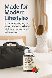Gomitas de <span class=keywords><strong>ginseng</strong></span> Shilajit orgánicas OEM <span class=keywords><strong>con</strong></span> Ashwagandha vitamina B12 y Zinc para energía súper nootrópica y refuerzo de enfoque - Product Image 3