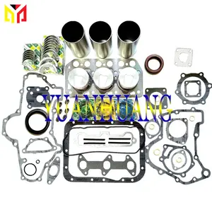 D640 kit de reconstrução de overhaul do motor, para trator de kubota, escavadeira, equipamentos de construção, bobcat, motor diesel, peças de reposição