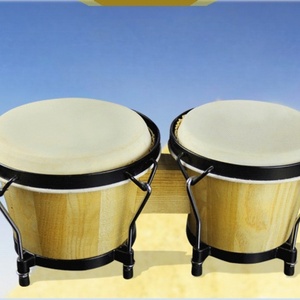 Bongó Pequeño de <span class=keywords><strong>Doble</strong></span> Capa con Sonido Ajustable, Instrumento Musical Orff para Niños, Instrumento de Percusión, Tambor de Mano - Product Image 3
