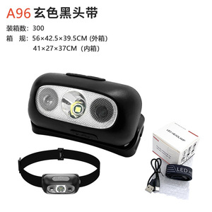 Rechargeable Led Headlamp 500Mh For Outdoor Camping Fishing Running With <b>Sensor</b> <b>Light</b> White Color - Product Image 4