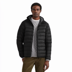 Chaqueta Casual con Capucha de Nylon Grueso, Transpirable y Ligera, con Cierre, en Stock, Cómoda para Hombre, a Bajo Precio - Product Image 1