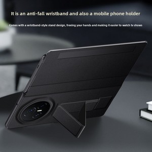 Intelligent sleep answering for Honor Magic V5 phone case magnetic flip <b>folding</b> <b>screen</b> phone case wristband holder - Product Image 2