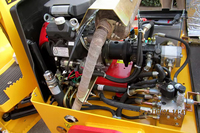 Compacteur à rouleaux vibrants à double tambour RZ900 de haute qualité, moteur de 1,5 tonne pour les industries de la construction
