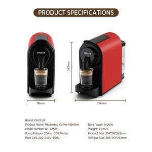 Cafetera Automática de Calentamiento Rápido de <span class=keywords><strong>Nuevo</strong></span> Diseño, Cafetera Espresso para Uso Doméstico - Product Image 4