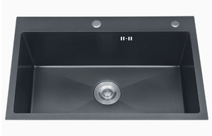 Kitchen <b>Sink</b> Stainless Steel Single Bowl with <b>Drainer</b> Board Right Hand - Product Image 6