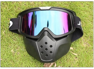 Nouveau <span class=keywords><strong>Transparent</strong></span> <span class=keywords><strong>moto</strong></span> motocross lunettes de soleil pare-brise <span class=keywords><strong>masque</strong></span> lunettes avec <span class=keywords><strong>masque</strong></span> - Product Image 3