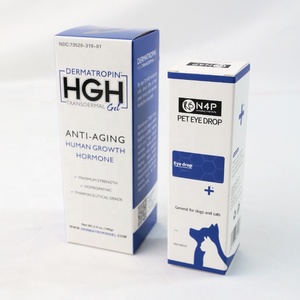 Custom Paper Cosmetic Box Packaging, Coated Paper Packing Box For Nutritive Skin Care Product