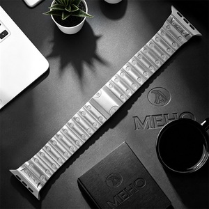 Correa de Reloj de Acero Inoxidable, Correa Magnética para Apple Watch de 18 mm, 20 mm, 22 mm, Hebilla Ajustable, Repuesto para Reloj Inteligente - Product Image 1