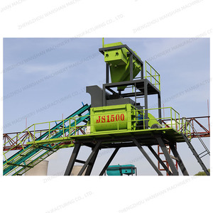 Nhà máy trộn bê tông 60 m3/h, nhà máy trộn bê tông HZS60, nhà máy sản xuất nhỏ, máy móc bê tông - Product Image 4