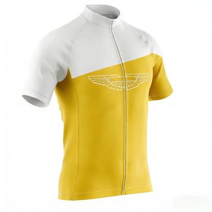 Maillot de Ciclismo Cortavientos con Cremallera Completa, Ligero, Transpirable y de Secado Rápido con Diseño de Bloques de Color para Eventos de Ciclismo de Carretera y Montaña - Product Image 2