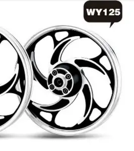 Aluminum alloy 18 inch motorcycle wheesl rims, many styles can be chosen
