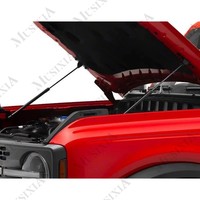 Capot de voiture pour Ford Bronco 2021+ avec tige hydraulique, accessoires extérieurs, capot en fibre de verre rouge, fabricant en gros, Musixia