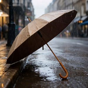Parapluie Droit Automatique Léger de Haute Qualité à Prix Abordable pour Promotion, Vente en Gros, avec Impression de Logo - Product Image 4