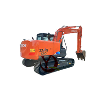 Vente Flash : Excavatrice Hitachi ZX130 5A d'occasion, 13 tonnes, matériel de construction, faible nombre d'heures de travail, prête à l'exportation