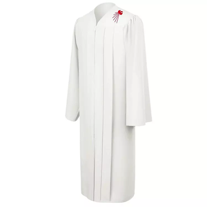 Fábrica de vestimentas de masa de sacerdote ortodoxo blanco personalizado-Clero católico bordado Alb & Casulla para servicios de Iglesia - Product Image 6