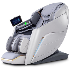 Sistema de Cadeira de Massagem Recliner de Corpo Inteiro Zero Gravity com Modos de Trilha, Yoga, Alongamento, Detecção de Saúde, APP e Controle por Voz AI - Product Image 1