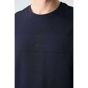 Ensemble de shorts pour homme en coton bleu marine, coupe confortable, basique 85257 - Product Image 6