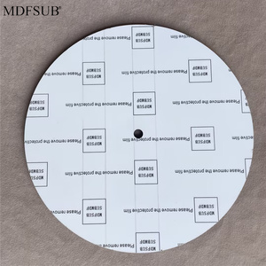 MDFSUBホームデコレーション5mmラウンド昇華ブランクMDFクロック17cm/19cm/20cm昇華ブランクMdfウォールクロックDIY印刷用 - Product Image 2