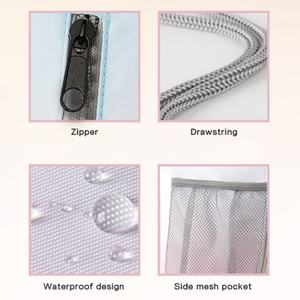 Mochila con Cordón de Poliéster y Nailon Oxford 210D, Bolsa de Almacenamiento para Deportes y Gimnasio - Product Image 5