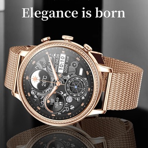 Women Smart Watch Luxury Fashion Wristwatch 1.39 Inch Bluetooth Call Heart Rate Sports Fitness Tracker Smartwatch for Women - Product Image 2