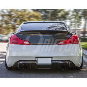 Coffre arrière en fibre de carbone de style HighKick pour INFINITI G37 Coupé 2008-2015 - Product Image 2