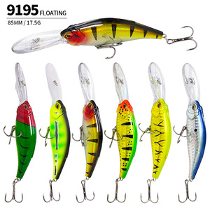 Mino Luya Lure 85mm/17.5G Galleggiante <span class=keywords><strong>a</strong></span> Lunga Gittata per Acqua Dolce, Attrezzatura da <span class=keywords><strong>Pesca</strong></span> per Trota, <span class=keywords><strong>Spigola</strong></span>, Persico, Mandarino e Pesci di <span class=keywords><strong>Fondo</strong></span> - Product Image 2