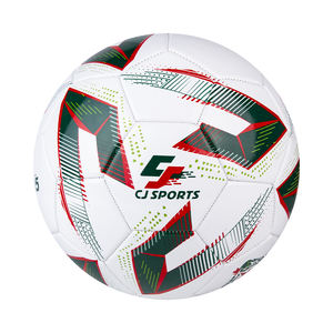 เครื่องเย็บผ้า CJ Sports ลูกบอลลูกบอลสีเขียวสีฟ้าสีแดงสีแดงทนทาน350-380กรัมสำหรับสันทนาการ/การฝึกซ้อม/การแข่งขัน - Product Image 3