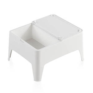 Tavolino Laterale Alaska in Plastica Sostenibile, Pratico ed Ecologico, Piccolo Tavolo da Esterno - Product Image 5