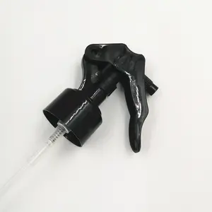 Mini pulverizador de gatillo 28/410 28-410, bomba de pulverización de niebla, pulverizador de plástico de 0.3CC, color negro, para ratón, venta al por mayor, yuyao