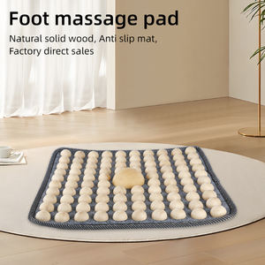 Massief Hout Acupoint Indoor Massagemat Met Open Bodem Meridianen Plantar Jogging Vinger Persplaat Voor Lichaamstoepassing - Product Image 2